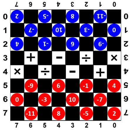 Damath Board Set Printable | Damath