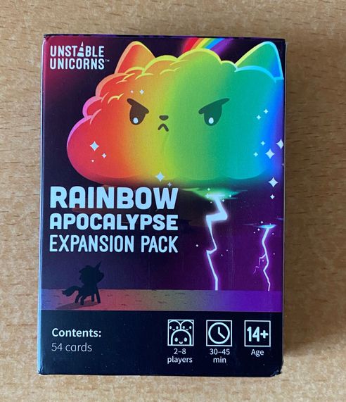 Miniatura Ver juego de Unstable Unicorns: Rainbow Apocalypse Expansion Pack