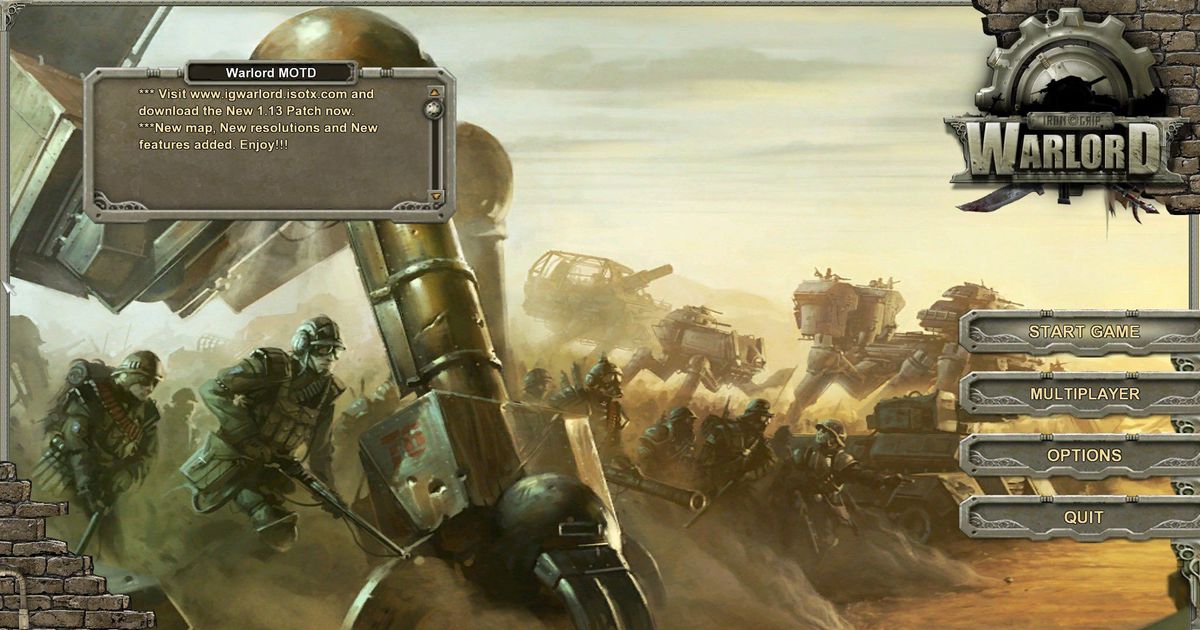 Iron Grip Warlord Video Game VideoGameGeek