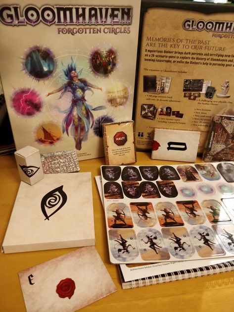 【新品未開封】Gloomhaven Forgotten Circles Gloomhaven Forgotten Circles: First Expansion for Gloomhaven