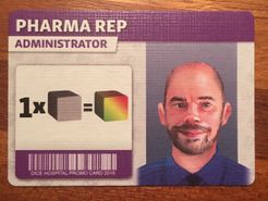 Dice Hospital: Pharma Rep Administrator Promo Card