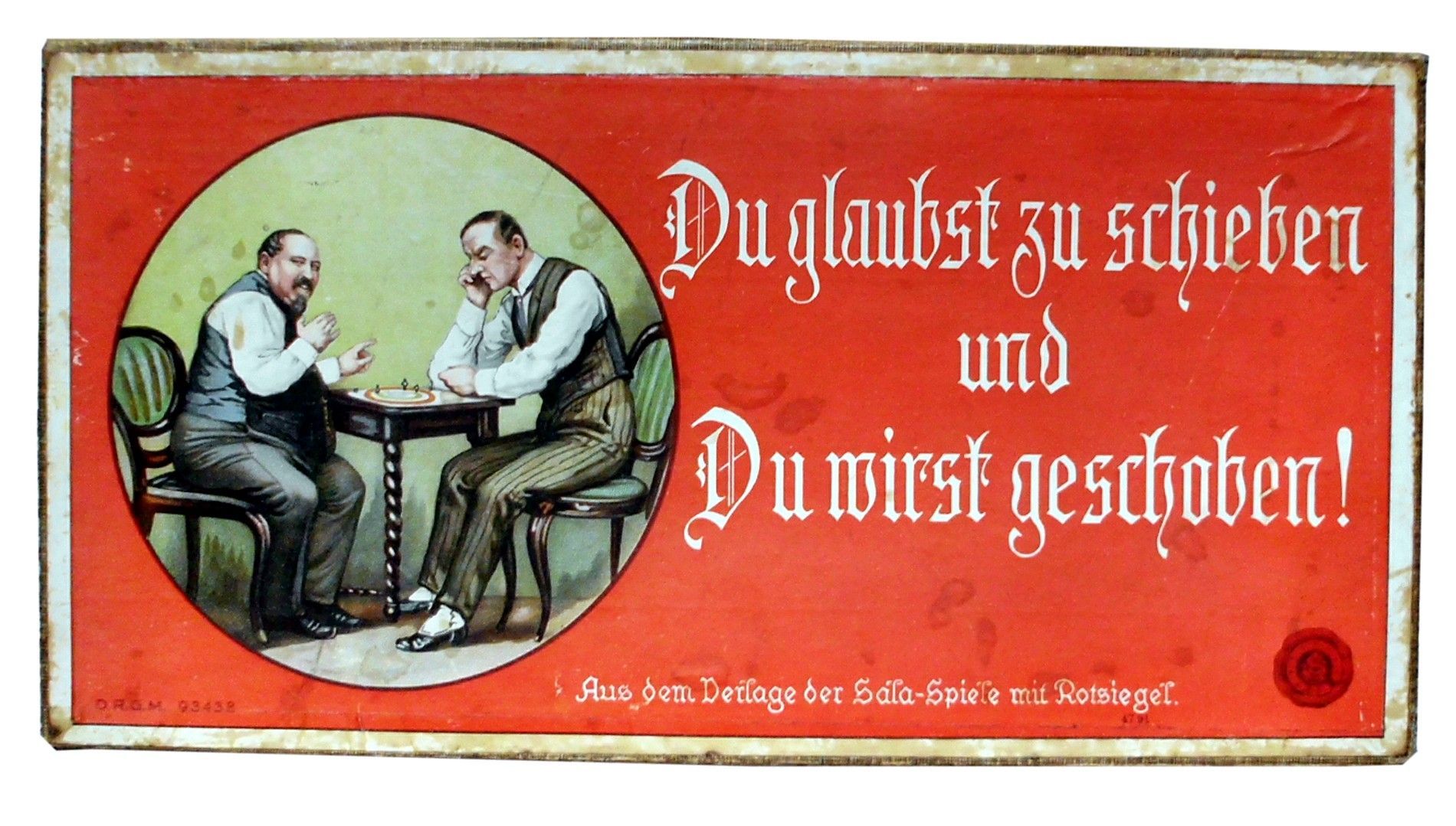 Du glaubst zu schieben und du wirst geschoben! cover art