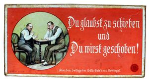 Du glaubst zu schieben und du wirst geschoben!