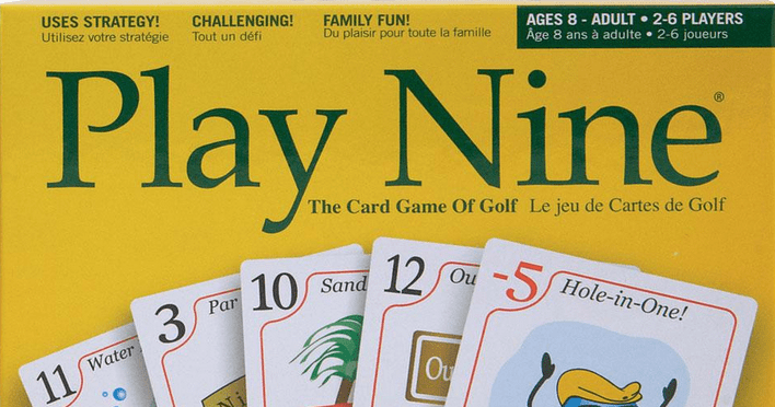Play Nine - The Card Game of Golf! - New in Box - Sealed -Great for family  fun!