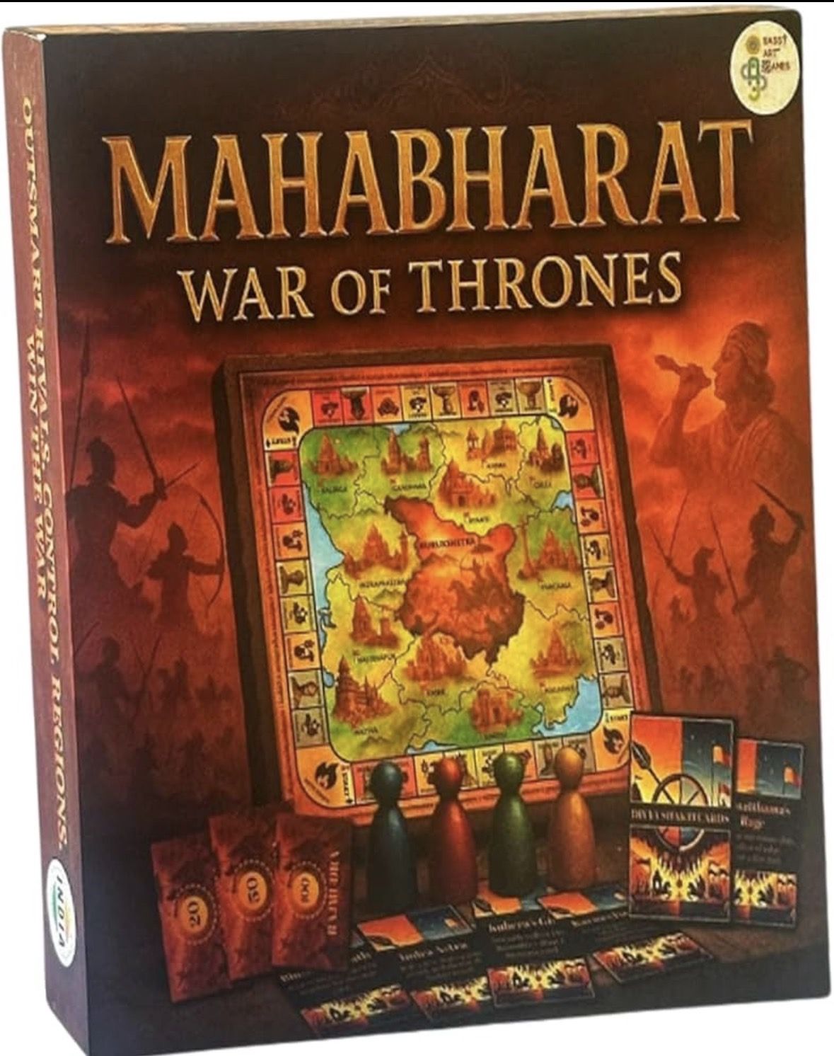 Cover art for Mahabharat: War of Thrones