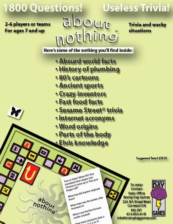 About Nothing box art