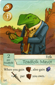Creature Caravan: Toadfolk Mayor