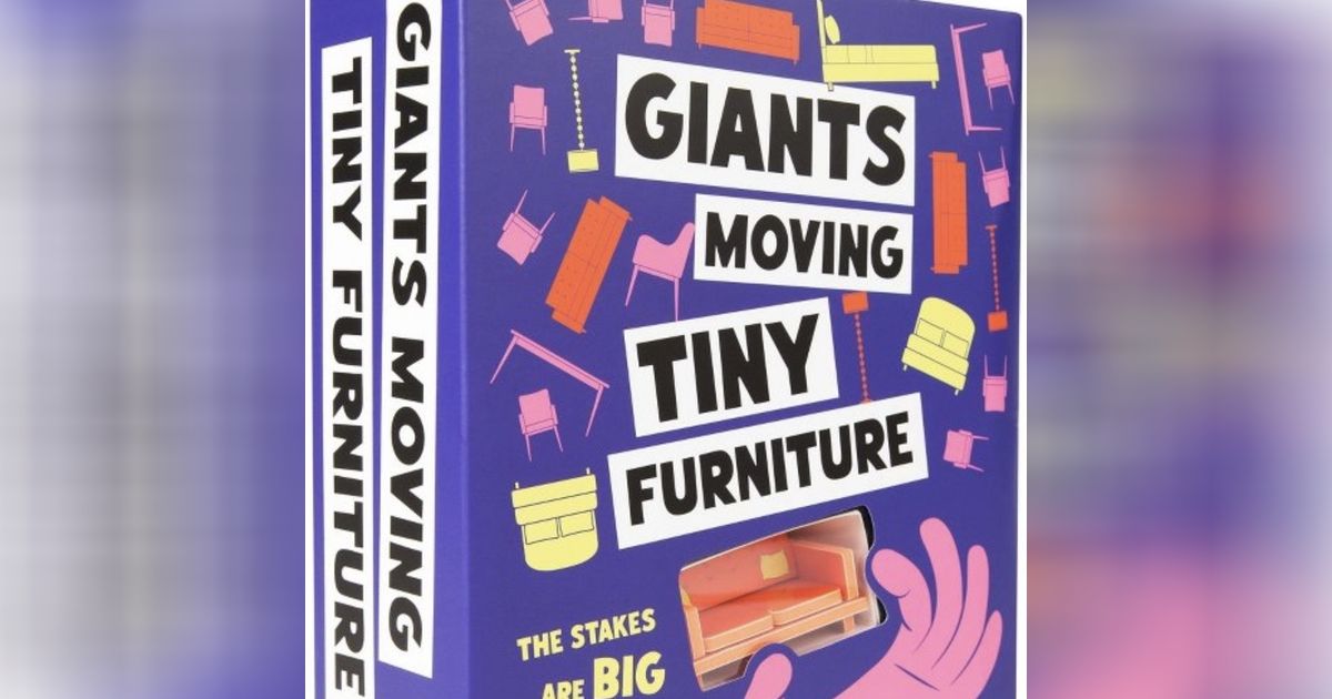 Giants Moving Tiny Furniture | Board Game | BoardGameGeek