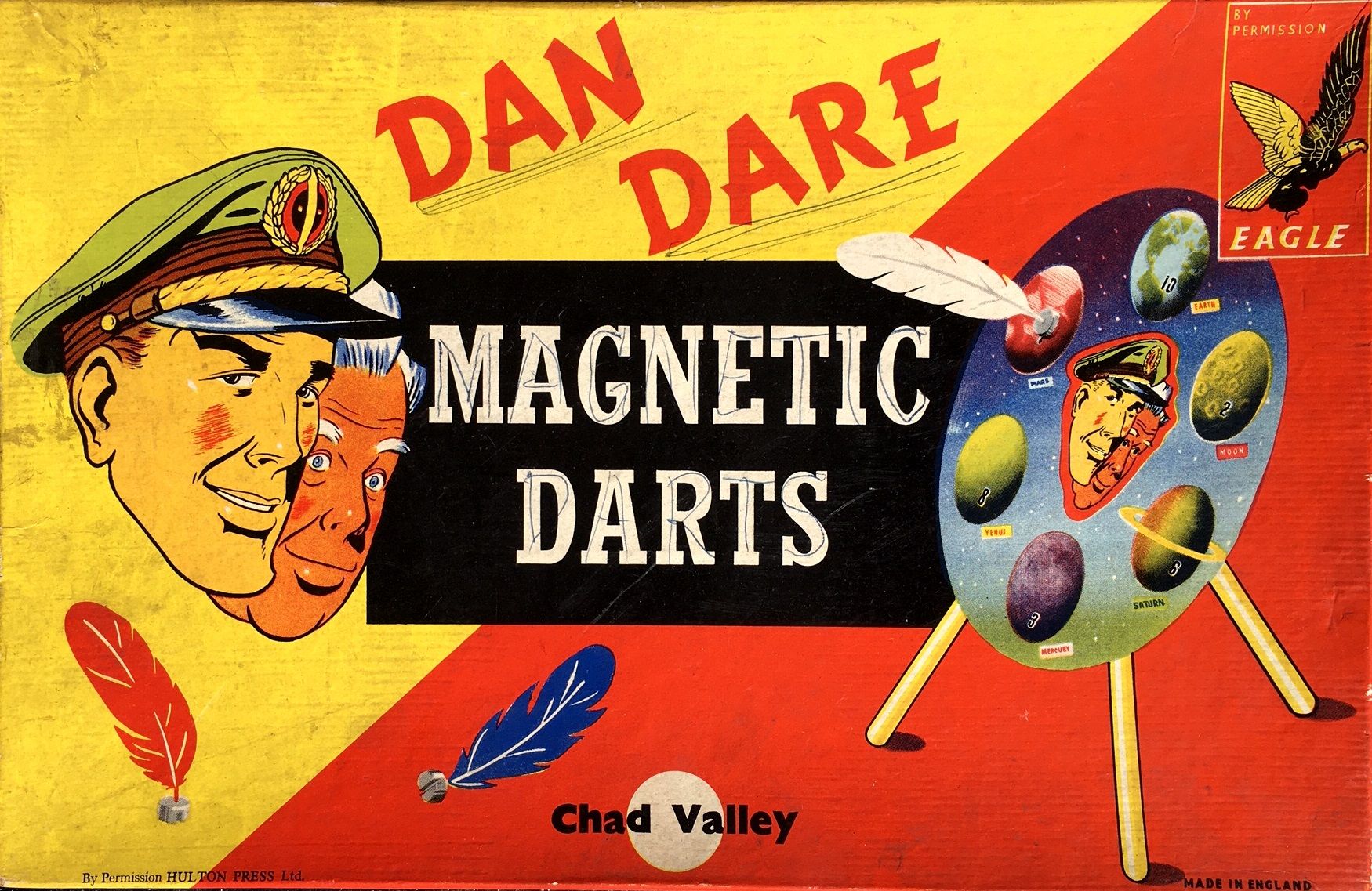 Dan Dare Magnetic Darts