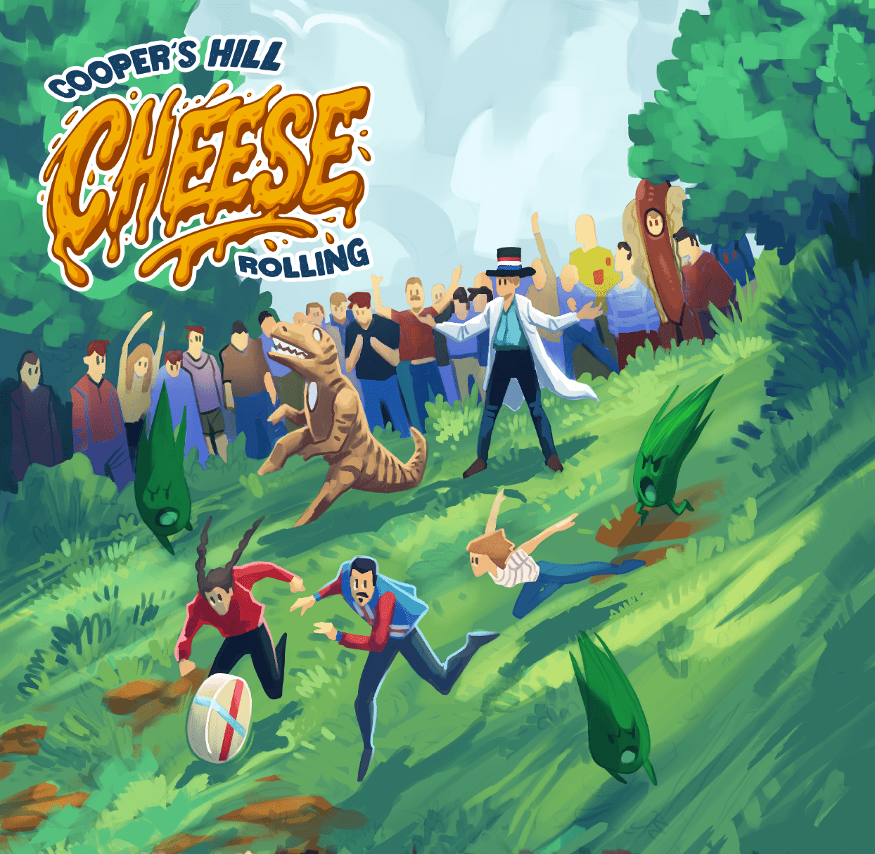 Cover art for Cooper's Hill Cheese Rolling: The Most Dangerous Race In The World