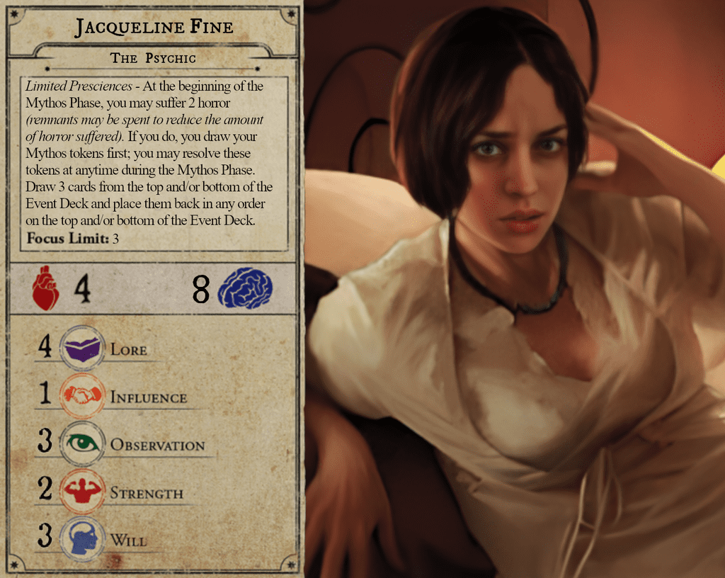Arkham Horror Lcg: Jacqueline Fine Investigator Deck | Board Game - Le
