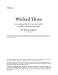 RPG Item: VER4-09: Wicked Three