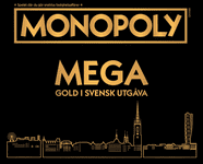 Monopoly Mega Gold Stolné spoločenské hry