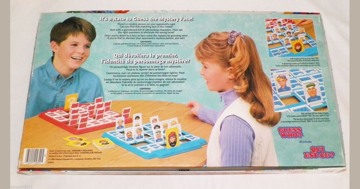guess who soccer players board game