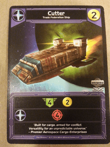 Star Realms: Cutter Alternate Art Promo Card