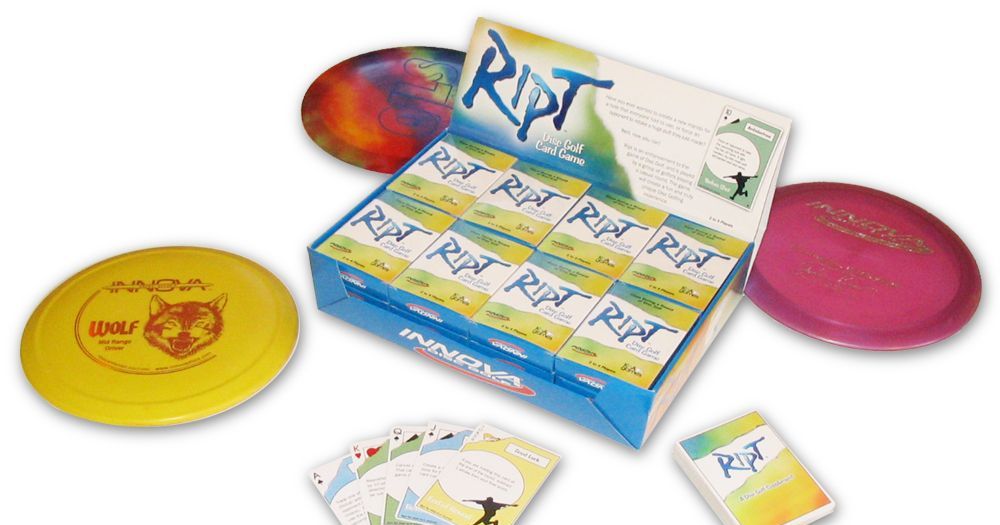 Ript Showdown- Disc Golf Card Game – The Throw Shop