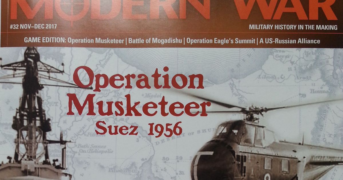 Operation Musketeer: The '56 War in the Middle East | Board Game 