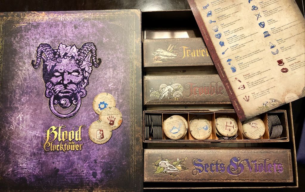 Blood on the Clocktower Trusting the Evidence (A Cardboard Reflection