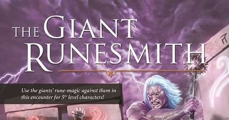 The Giant Runesmith | RPG Item | BoardGameGeek