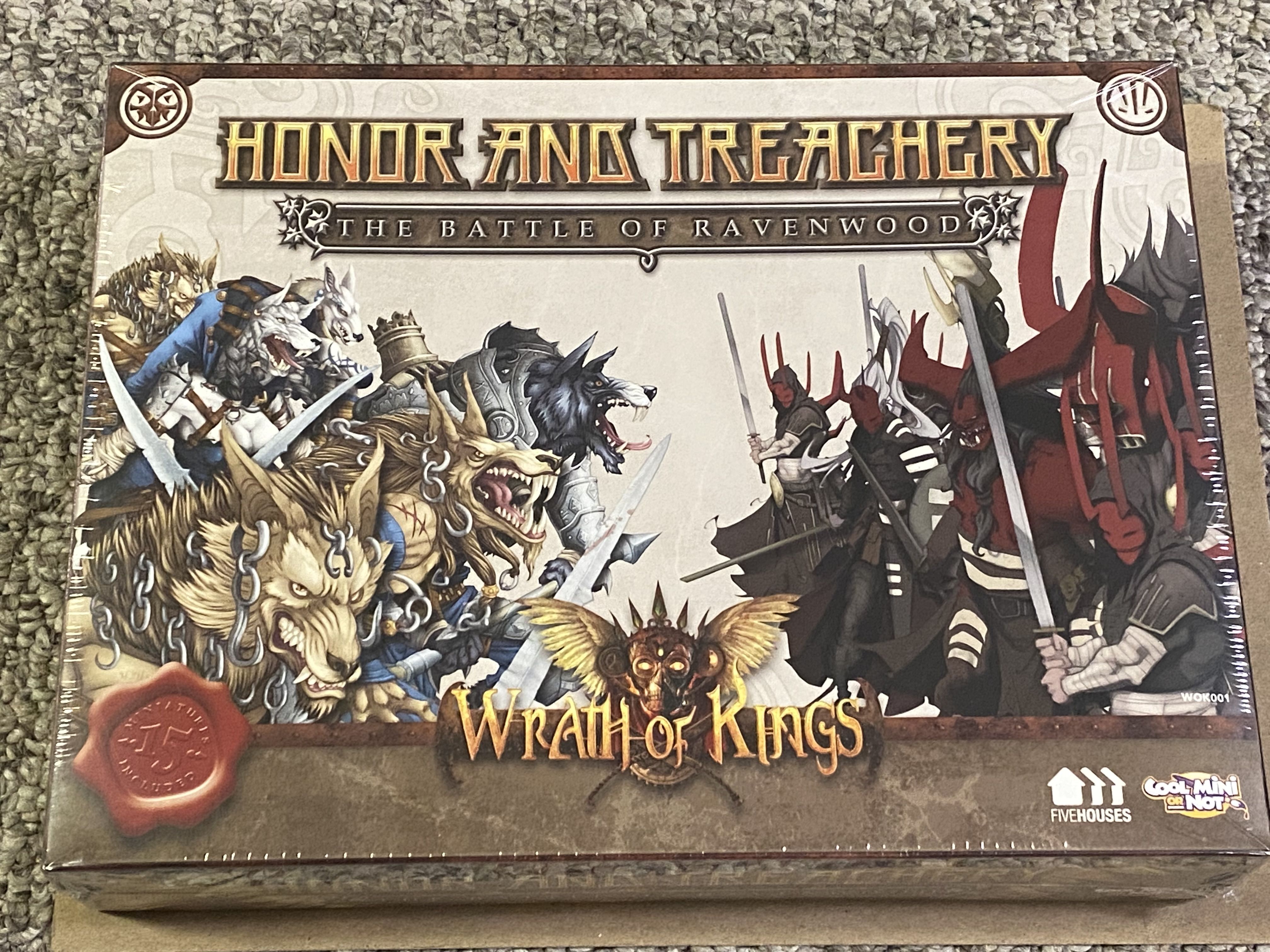 Wrath of Kings: Honor and Treachery – The Battle of Ravenwood cover