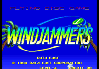 Video Game: Windjammers