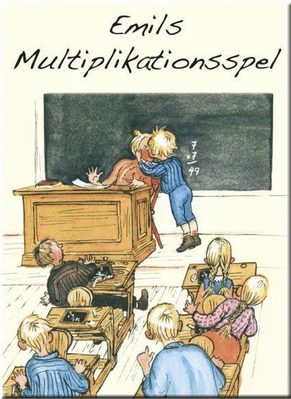 Emils multiplikationsspel box art