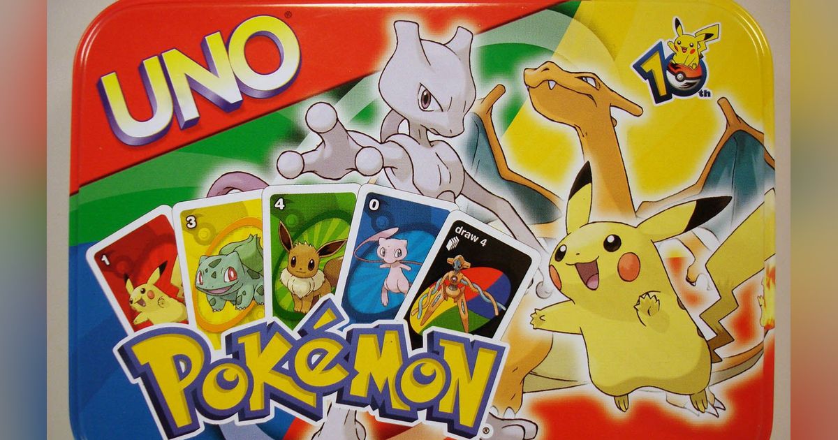 Pokemon Uno Reverse Cards