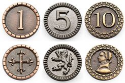 Clans of Caledonia: Moedas & Co. Metal Coins