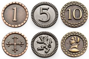 Clans of Caledonia: Moedas & Co. Metal Coins