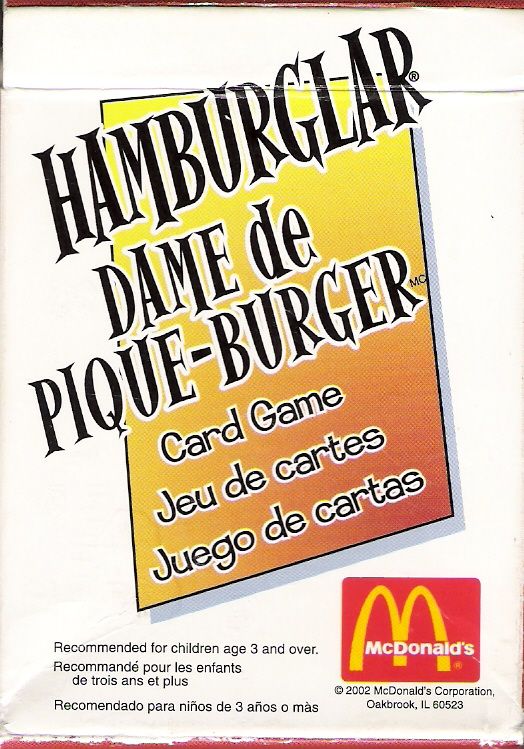 Hamburglar Card Game