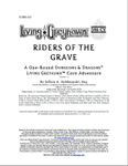 RPG Item: COR6-03: Riders of the Grave