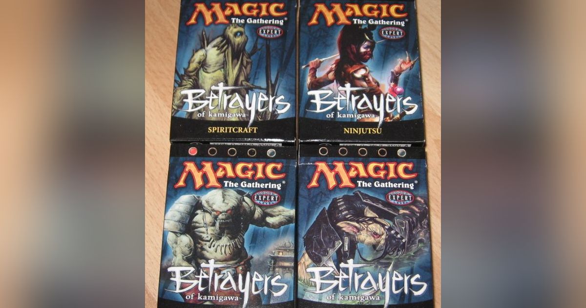 Magic: The Gathering  Betrayers of Kamigawa | Board Game | BoardGameGeek