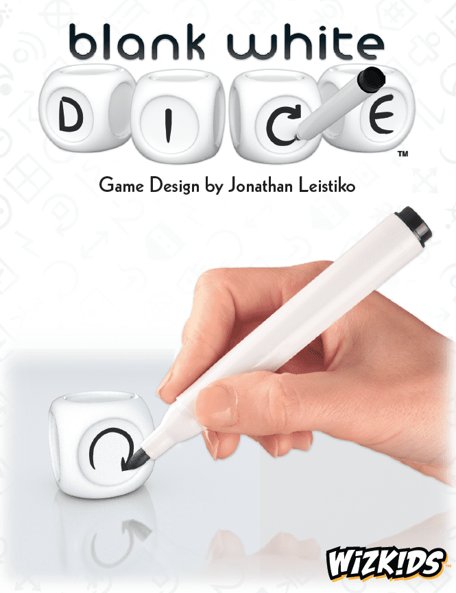 Blank White Dice - Photo 1