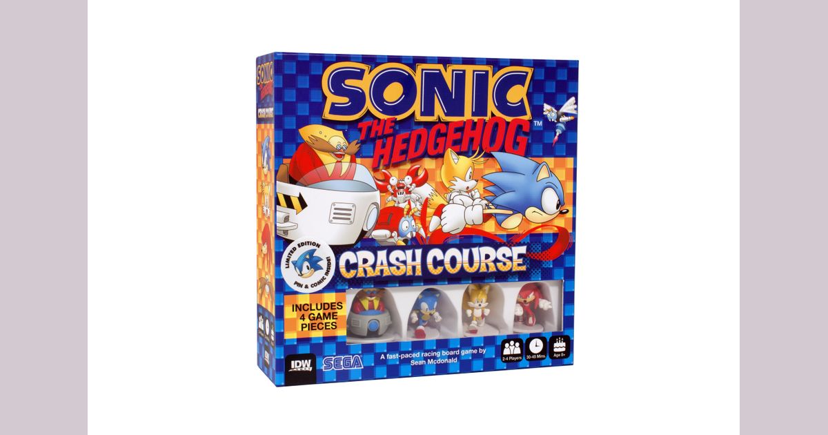 Sonic the Hedgehog Crash Course Board Game BoardGameGeek