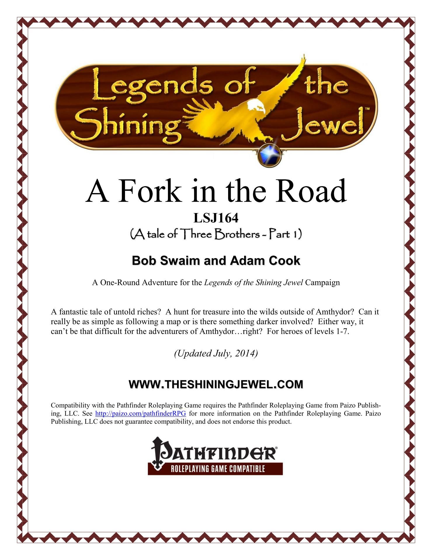 A Fork in the Road box art