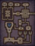 RPG Item: VTT Map Set 001: Simple Dungeon