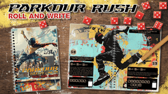 Parkour Rush: Roll and Write