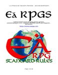RPG Item: Eä RPGS Standard Rules Player Manual