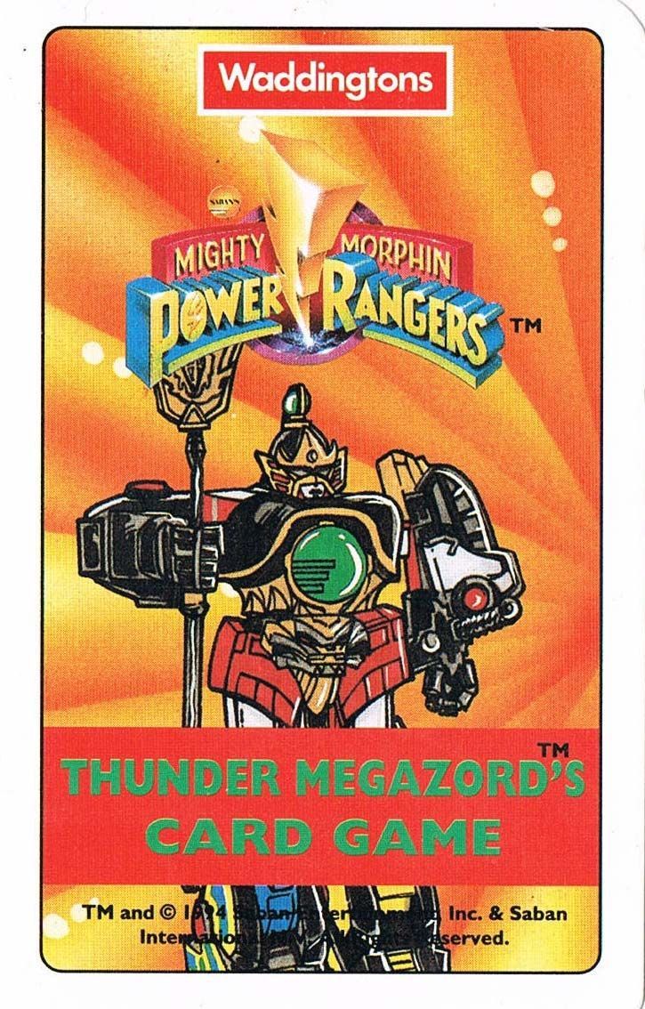 Thunder Megazord's Card Game
