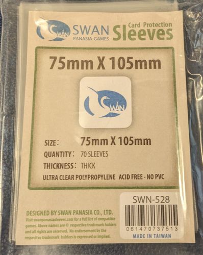 Sleeving your cards with Swan PanAsia sleeves | BoardGameGeek