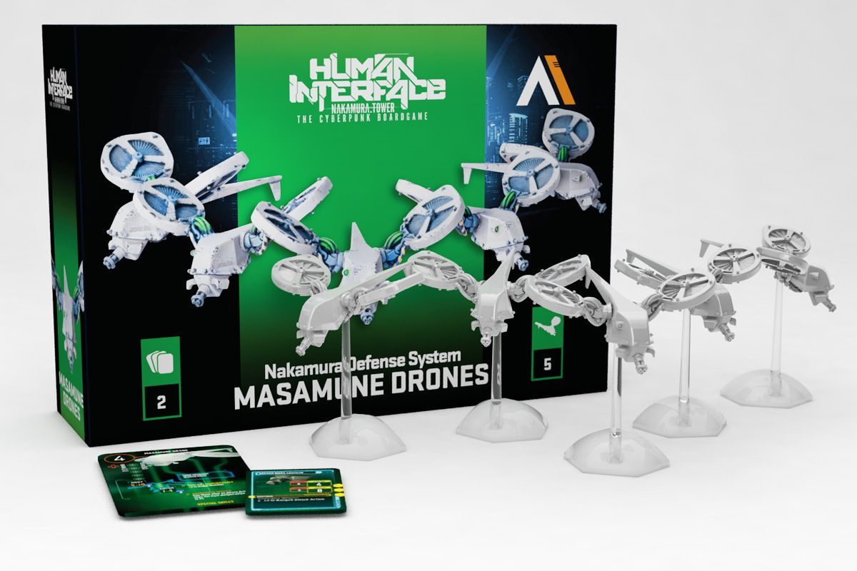 Human Interface: Nakamura Tower – Masamune Drones