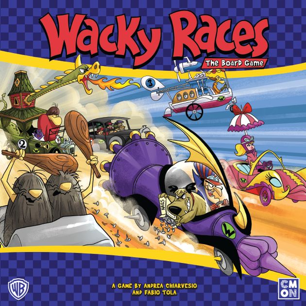 Wacky Races - From cartoon to board - quick review | BoardGameGeek
