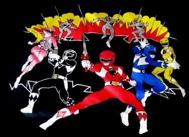 Mighty Morphin Power Rangers Villain Strike Game cover art