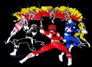 Mighty Morphin Power Rangers Villain Strike Game