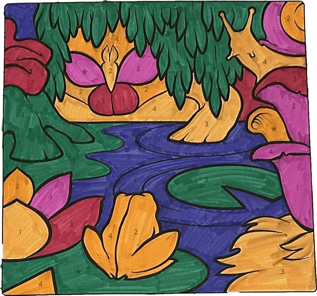 Illustration 8 de Color Jam: A Print-and-Puzzle Coloring Game