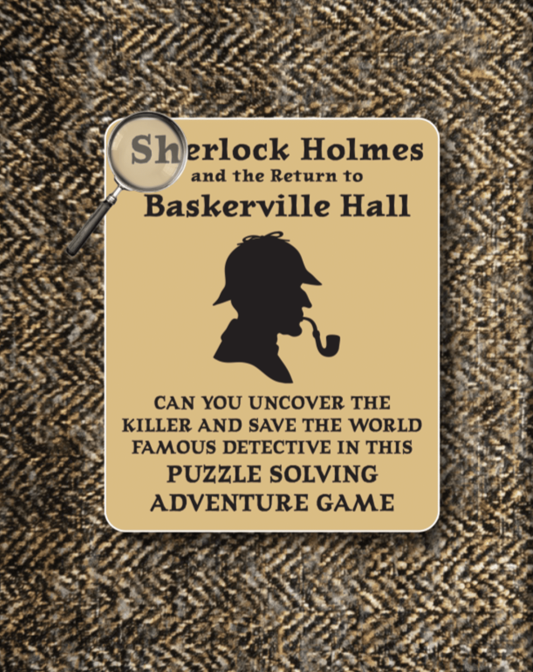 Cover art for Sherlock Holmes and the Return to Baskerville Hall