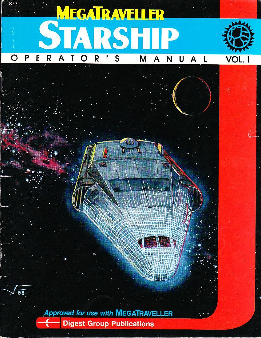 Image - MegaTraveller Starship Operator's Manual, cover