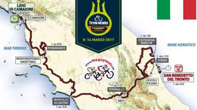 Magnytour Profil: Course Tirreno-Adriatico