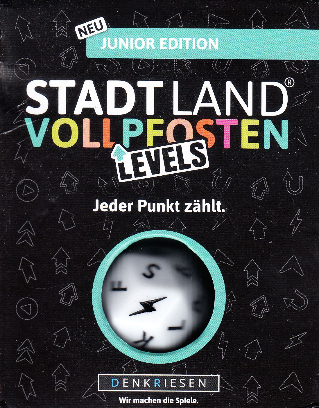 Cover art for Stadt Land Vollpfosten: Levels – Junior Edition