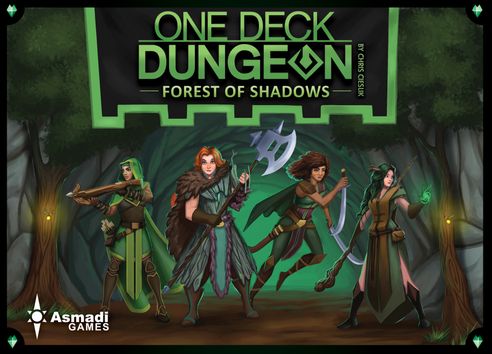 Miniatura Ver juego de One Deck Dungeon: Forest of Shadows